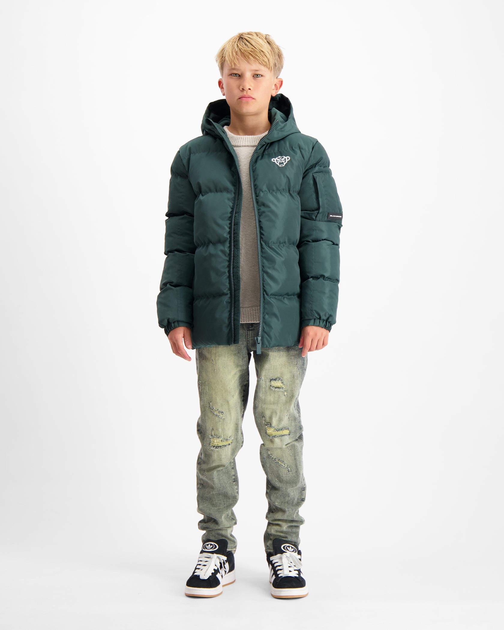 KIDS CONVOY PUFFER JACKET | Grün