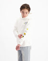 KIDS CRAYON HOODIE | Weiß