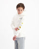 KIDS CRAYON HOODIE | Weiß