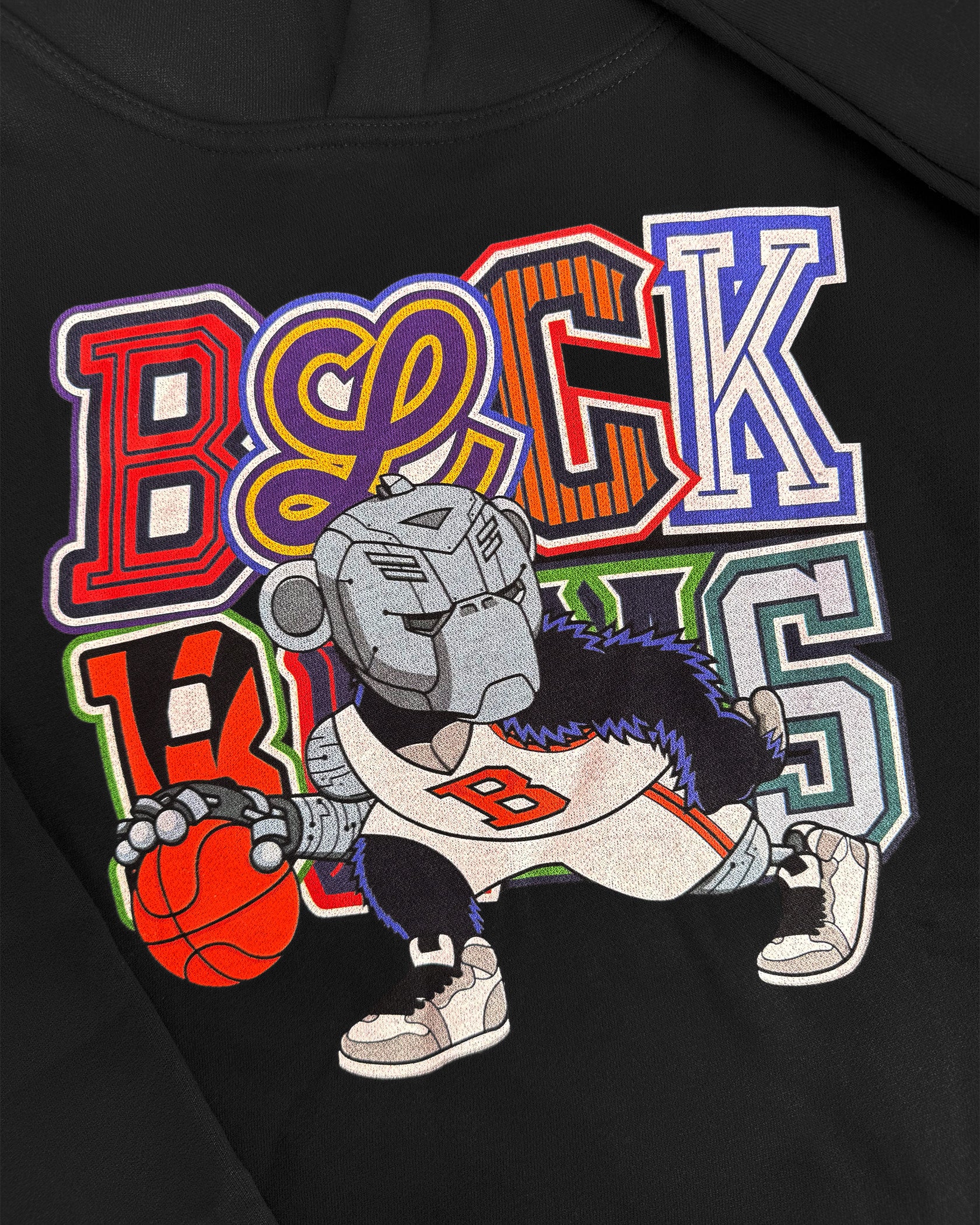 KIDS DRIBBLE HOODIE | Schwarz