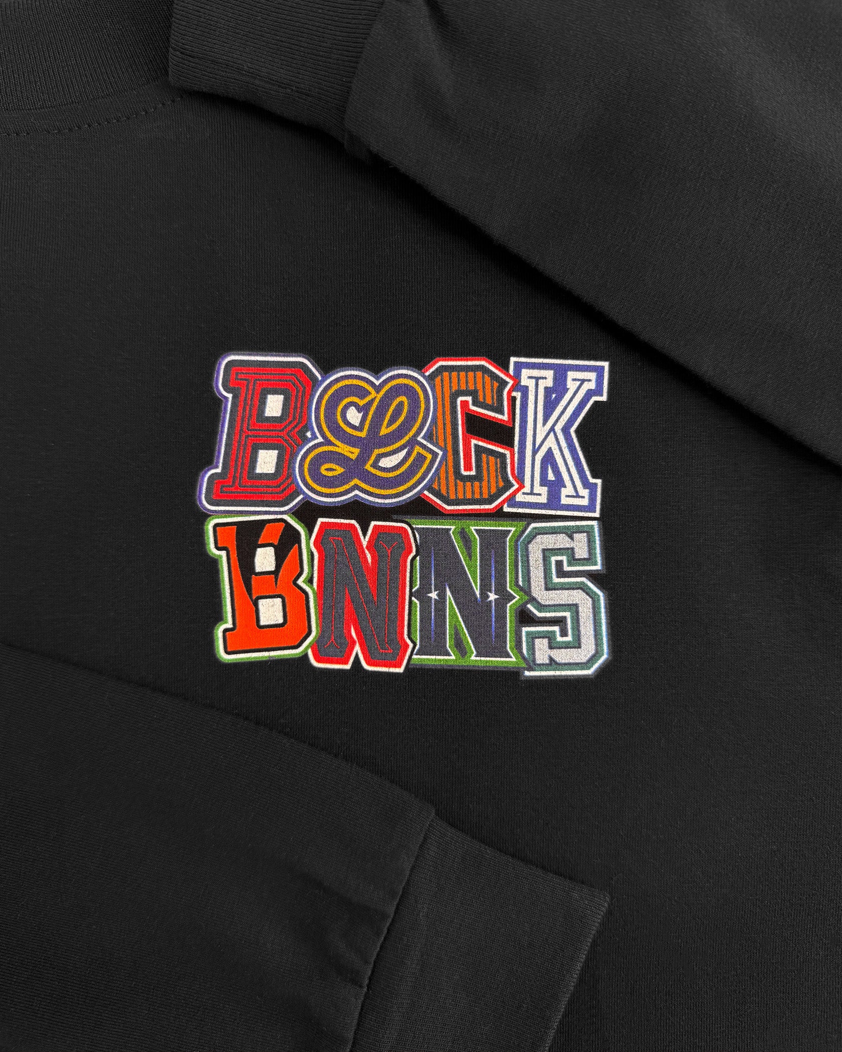 KIDS DRIBBLE LONGSLEEVE T-SHIRT | Schwarz