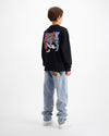 KIDS DRIBBLE LONGSLEEVE SET | Schwarz