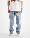 KIDS DRIBBLE STRAIGHT FIT DENIM | Hellblau