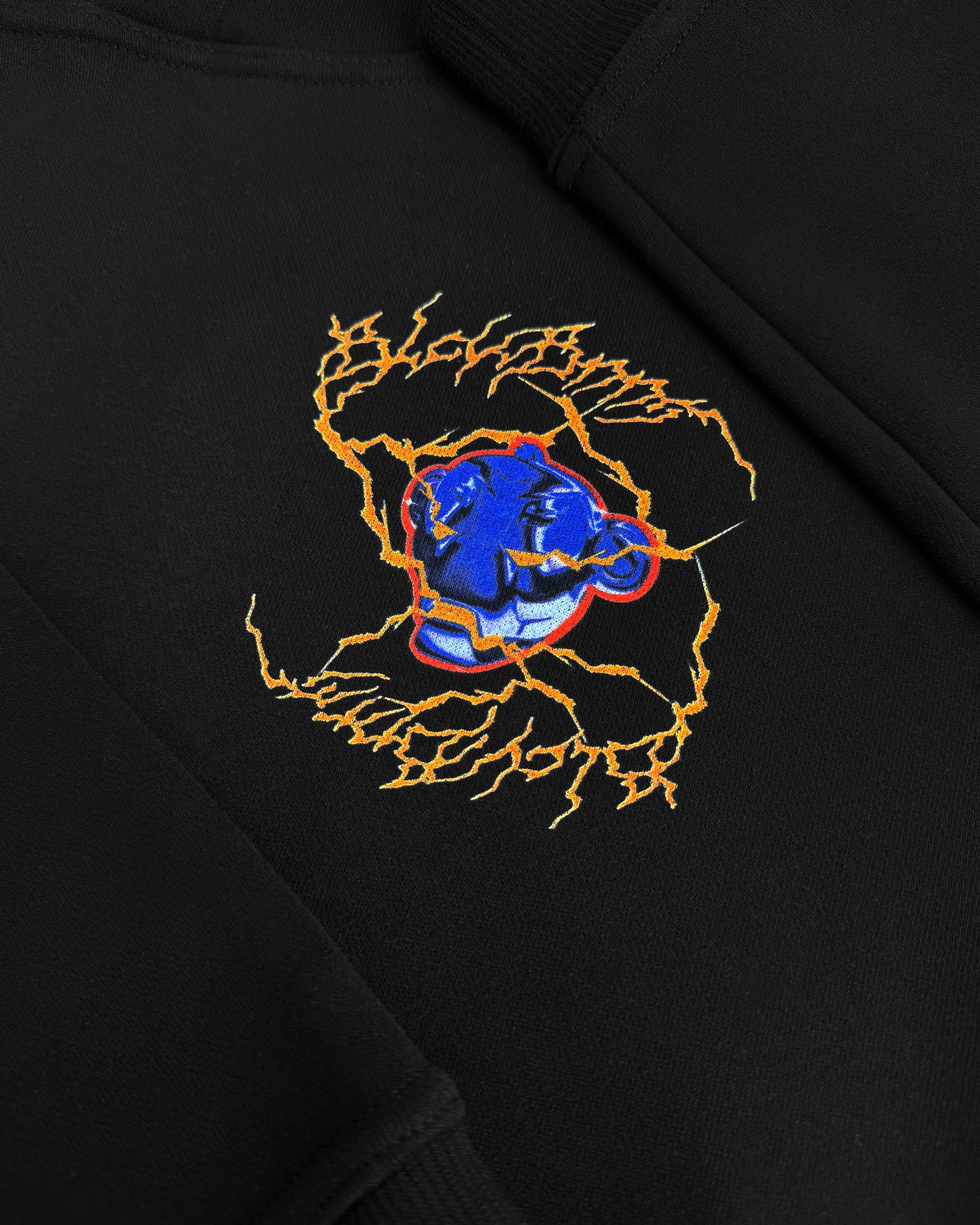 KIDS ELECTRO HOODIE | Schwarz