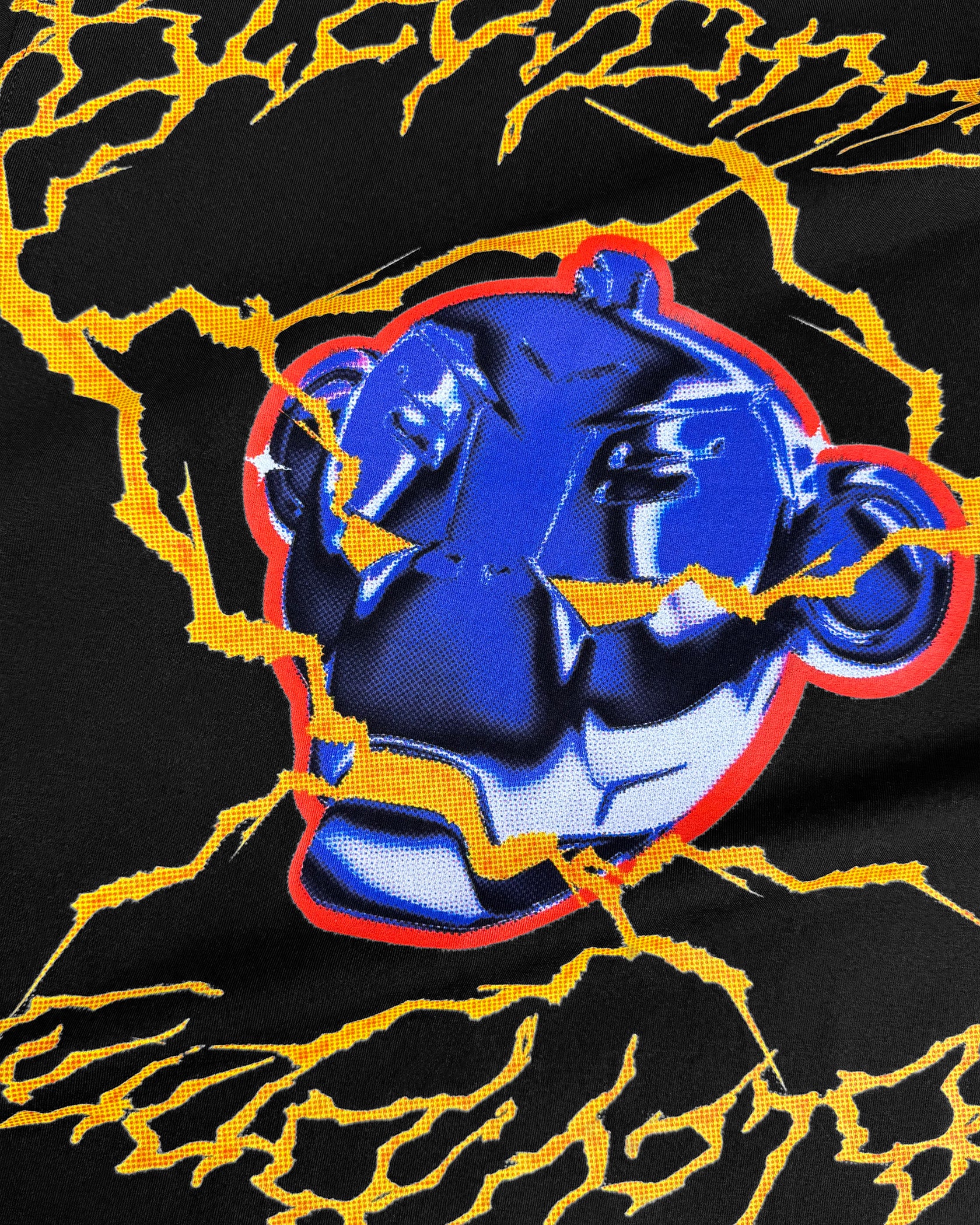 KIDS ELECTRO T-SHIRT | Schwarz