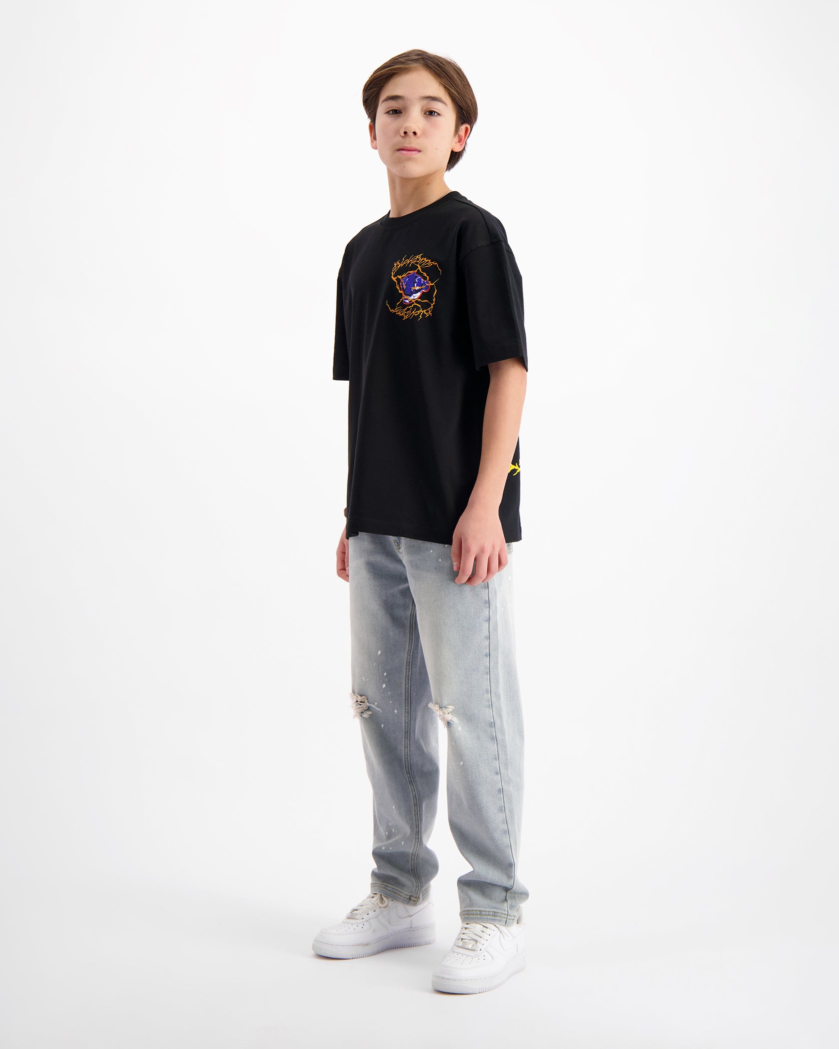 ELEKTRO-T-SHIRT-SET | SCHWARZ