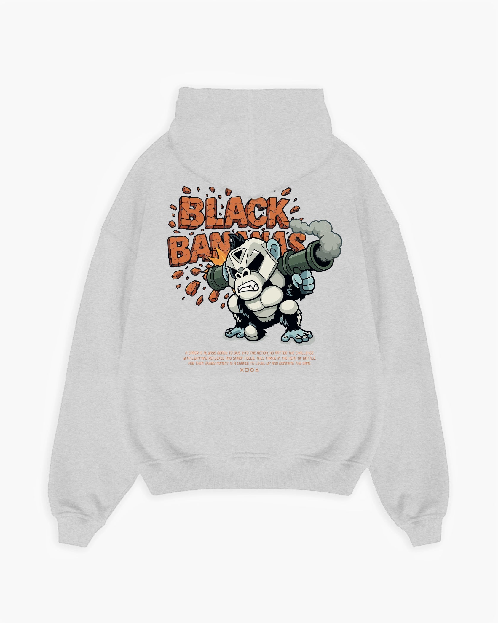 KIDS EXPLODE HOODIE | Melange Grau