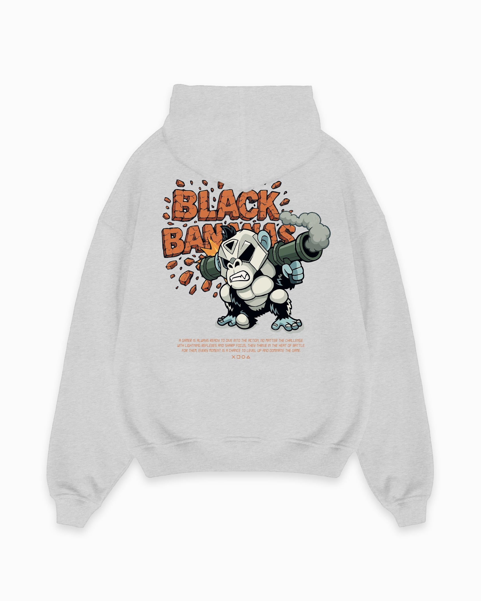 KIDS EXPLODE HOODIE | Melange Grau