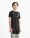 KIDS FOOTBALL T-SHIRT | Schwarz