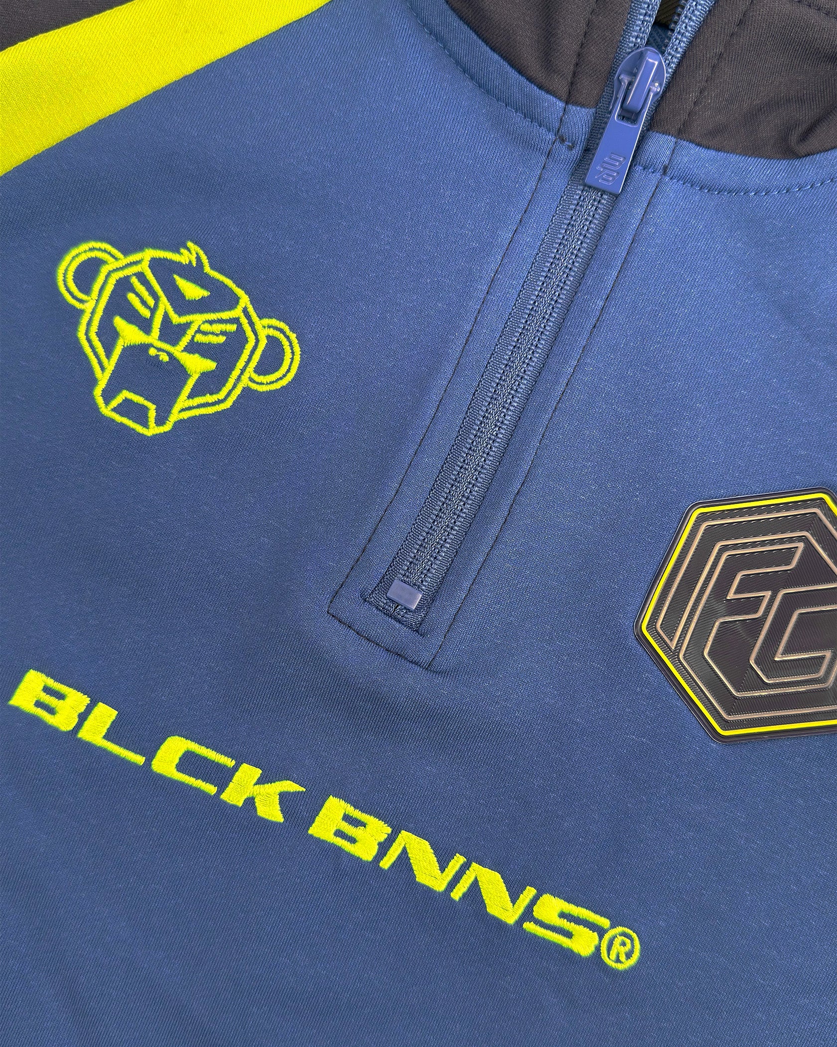 KINDER FOOTBALL | Marineblau/Limette