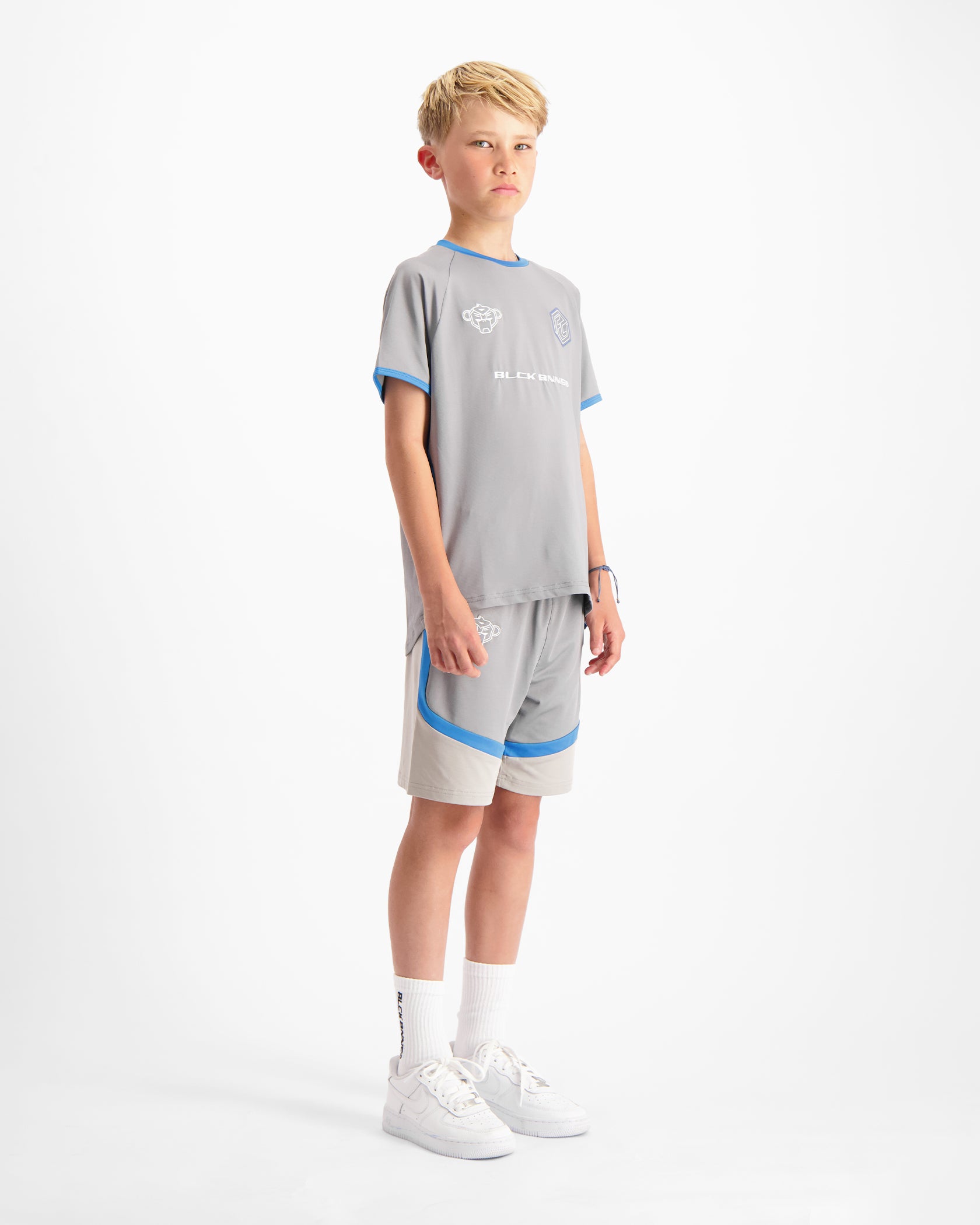 KIDS FOOTBALL TWINSET | Grau