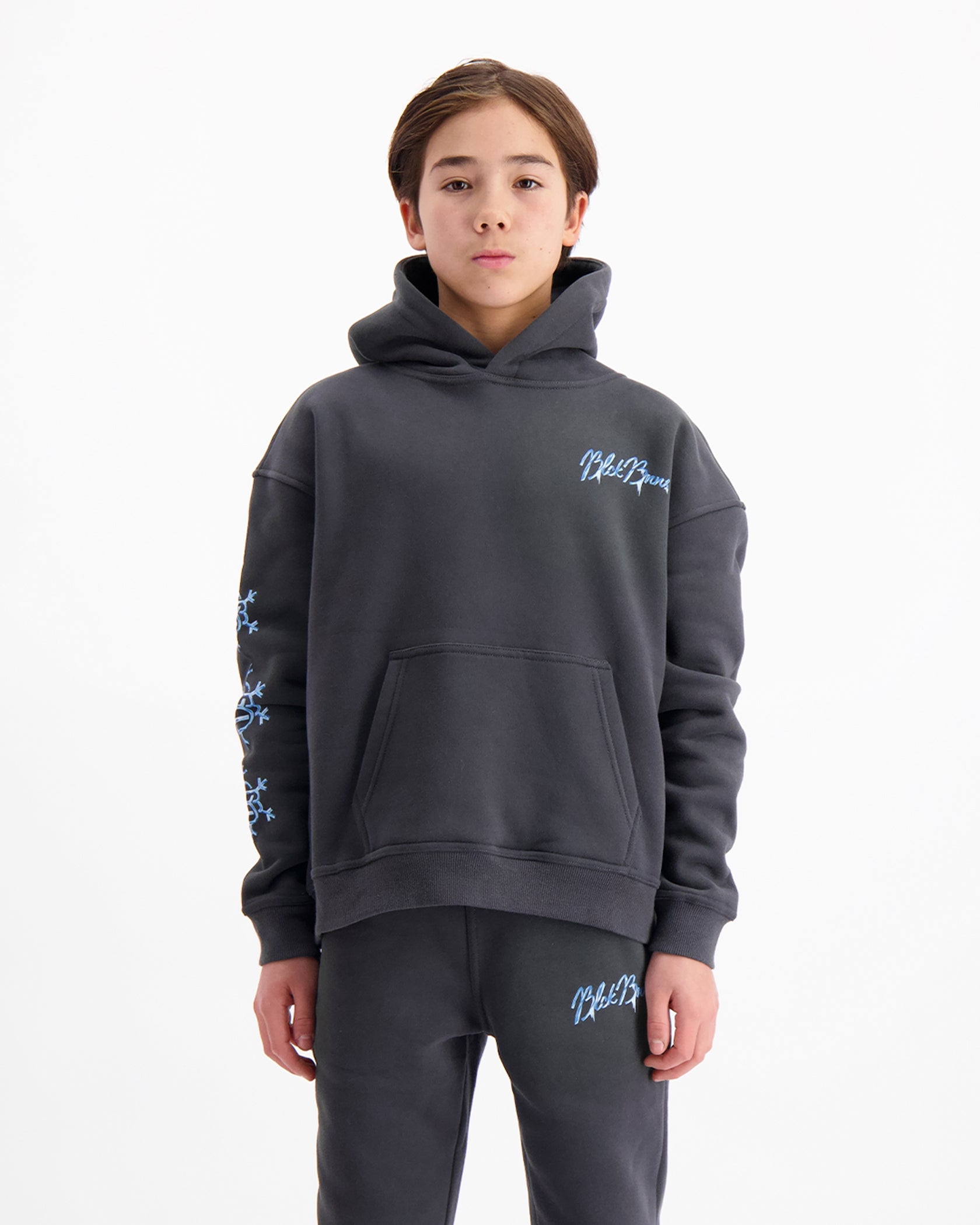 KIDS FREEZE HOODIE | Charcoal