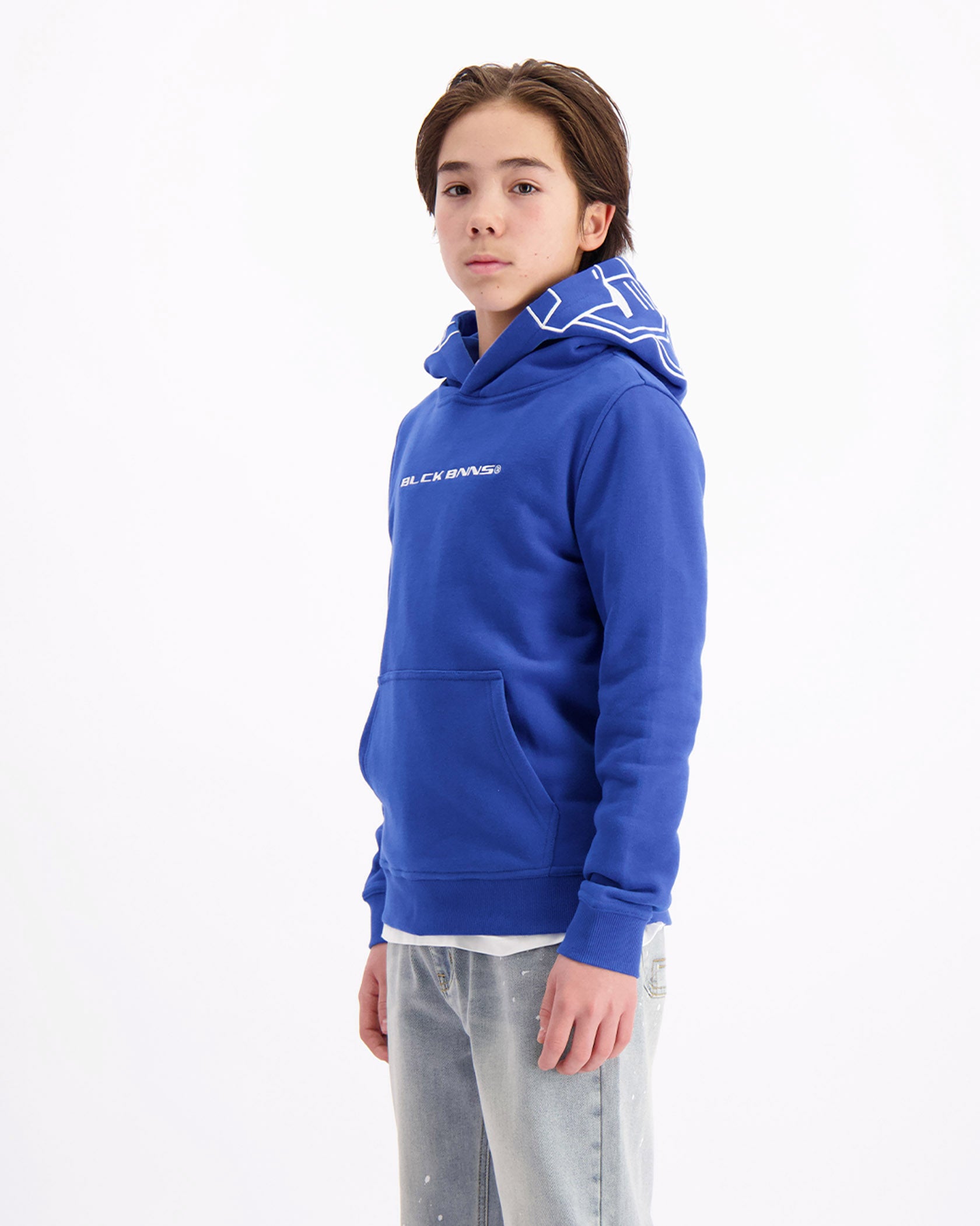 KIDS INCOGNITO HOODY | Blau