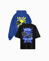 2ER-PACK - KO CLUB T-SHIRT & HOODIE | BLAU