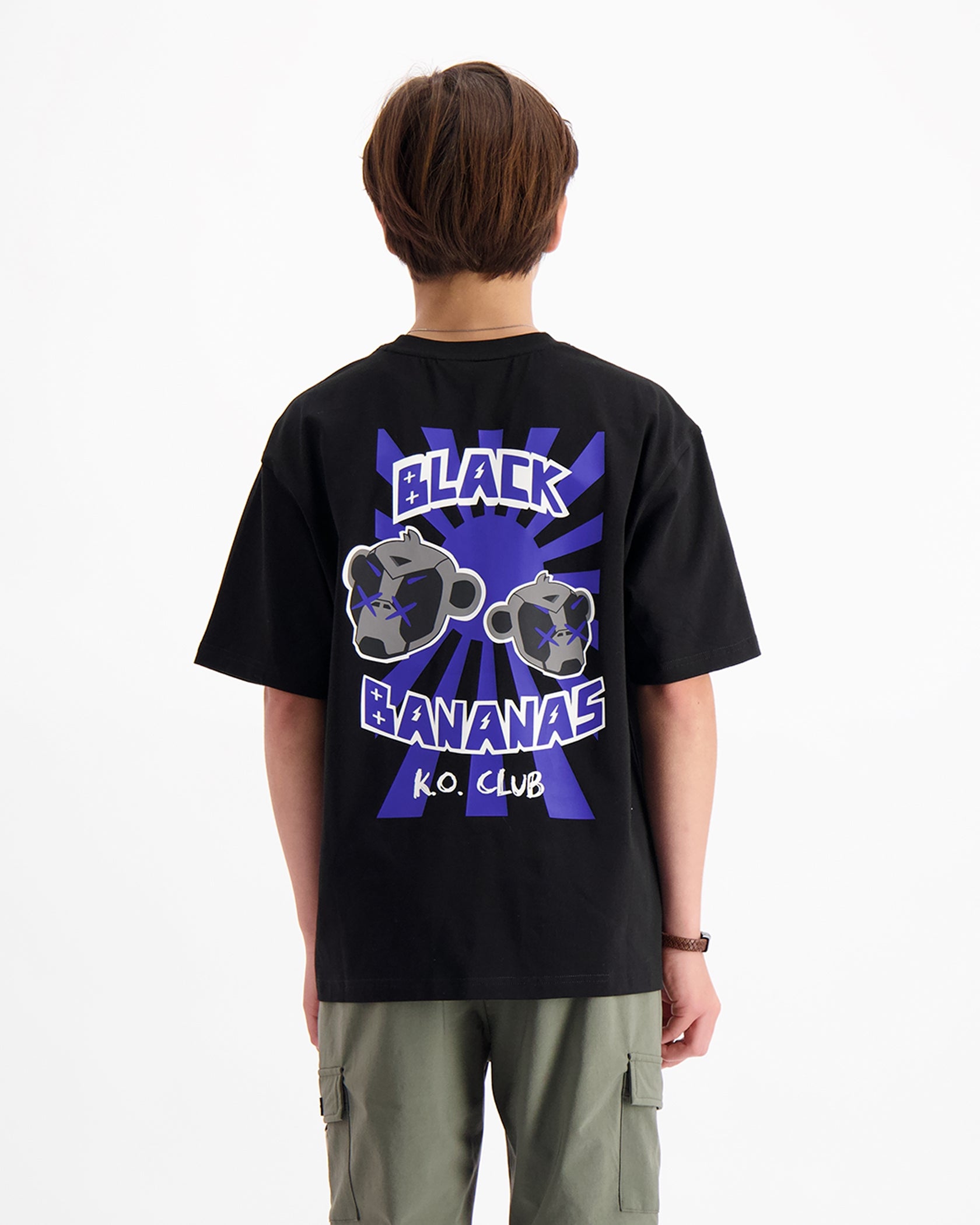 KIDS KO CLUB T-SHIRT | Schwarz