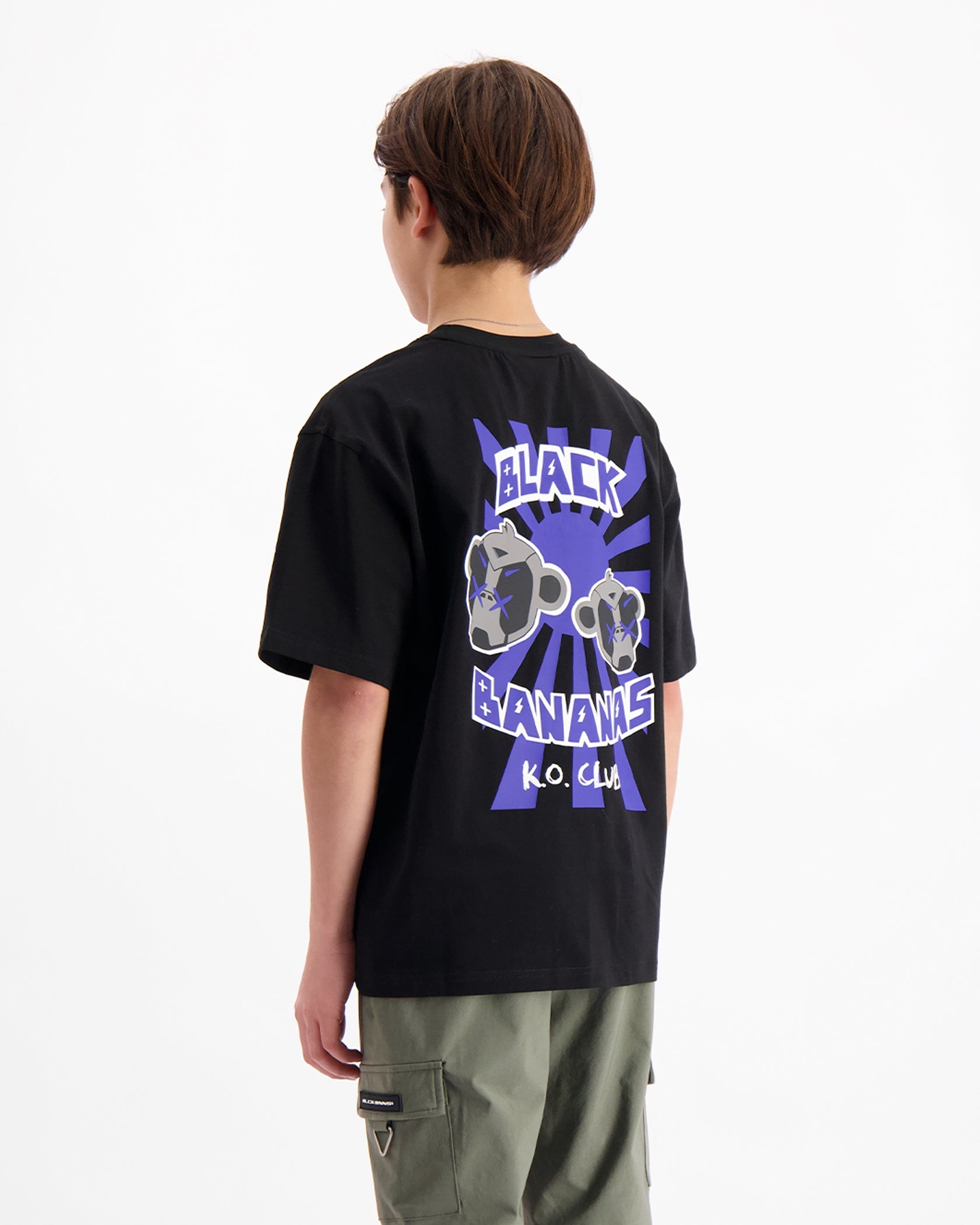 KIDS KO CLUB T-SHIRT | Schwarz