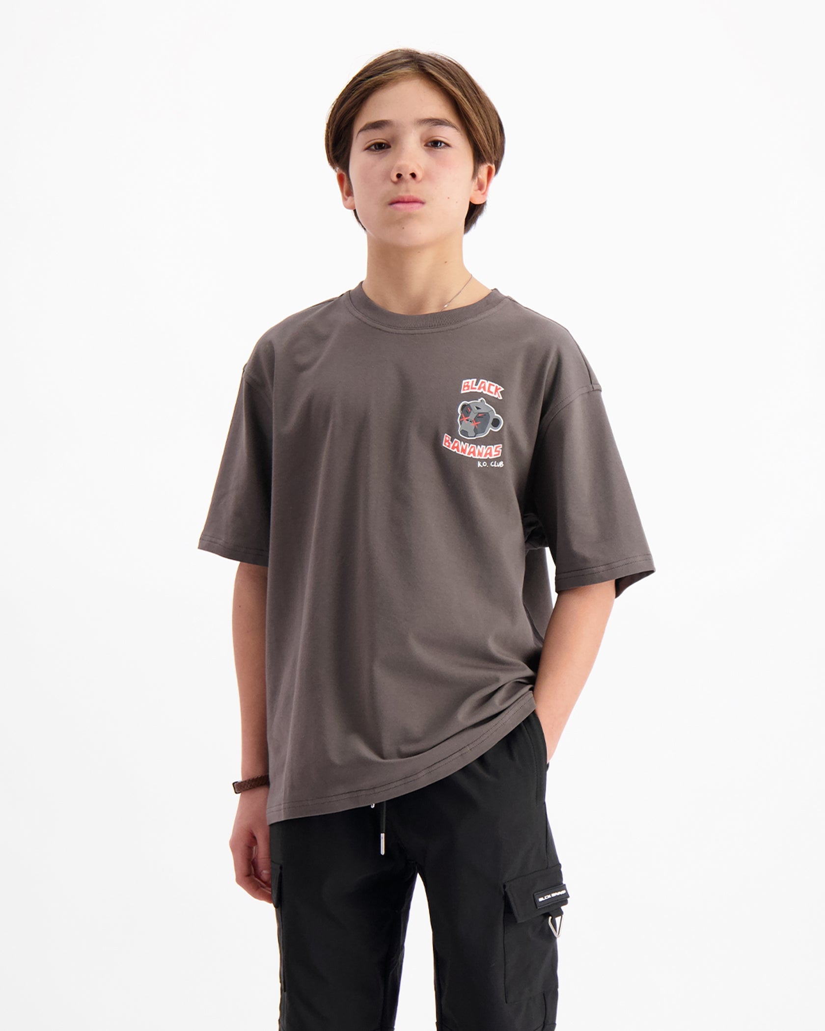 KIDS KO CLUB T-SHIRT | Charcoal