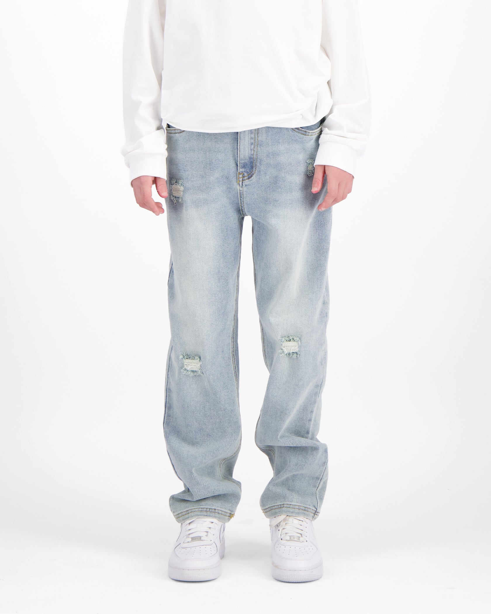 KIDS LASER DENIM | Hellblau