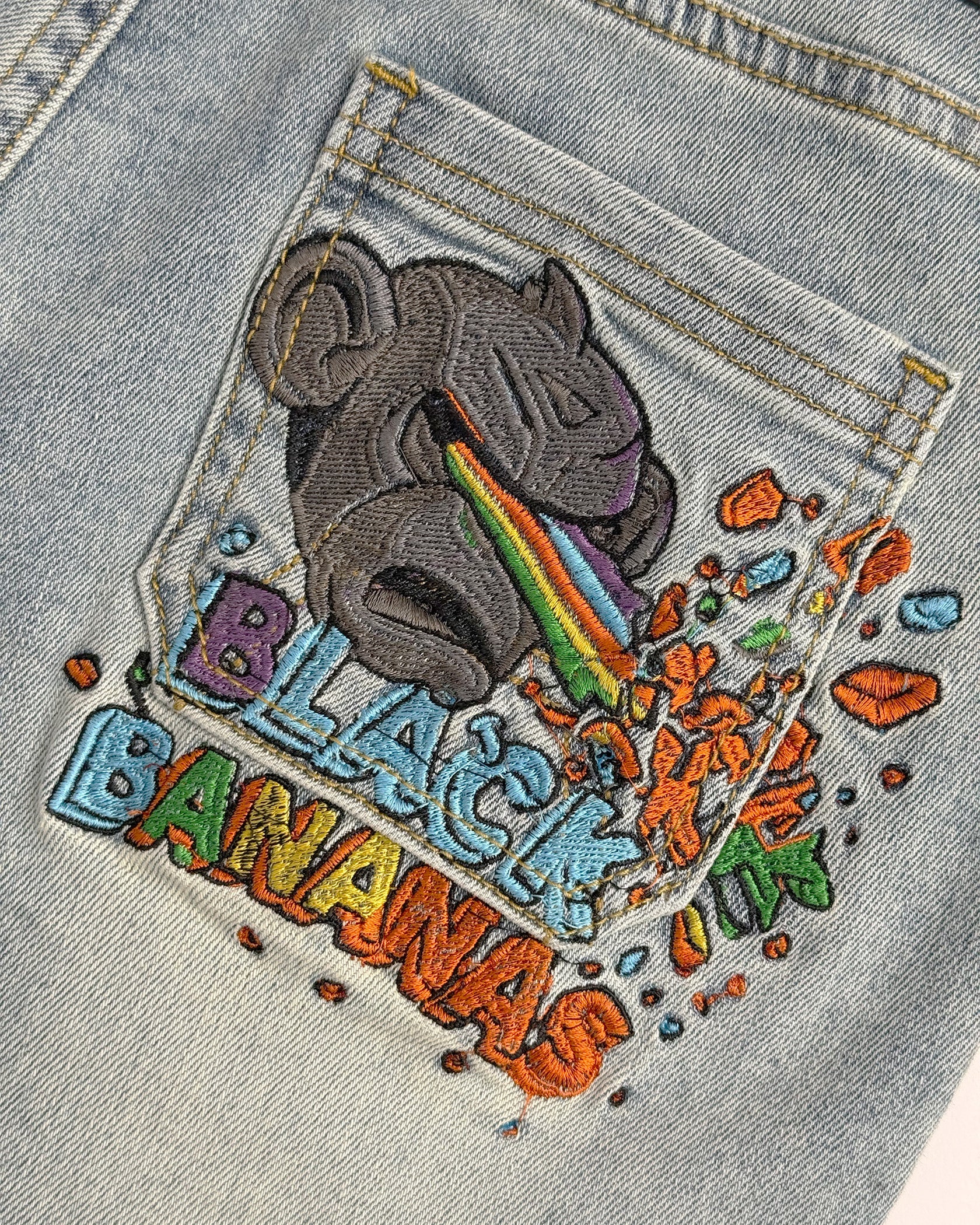 KIDS LASER DENIM | Hellblau