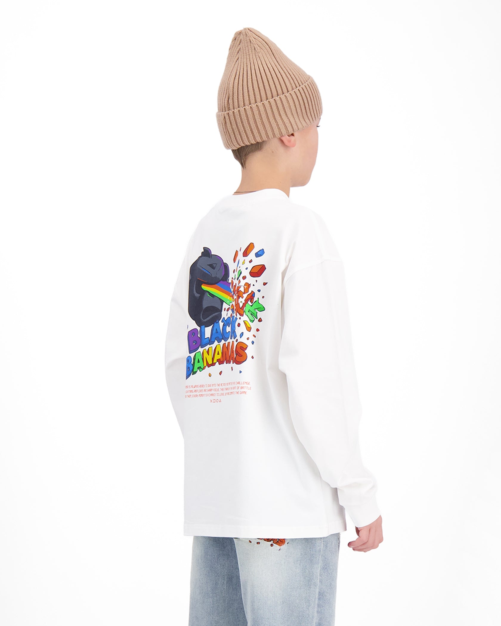 KIDS LASER LONGSLEEVE | Weiß