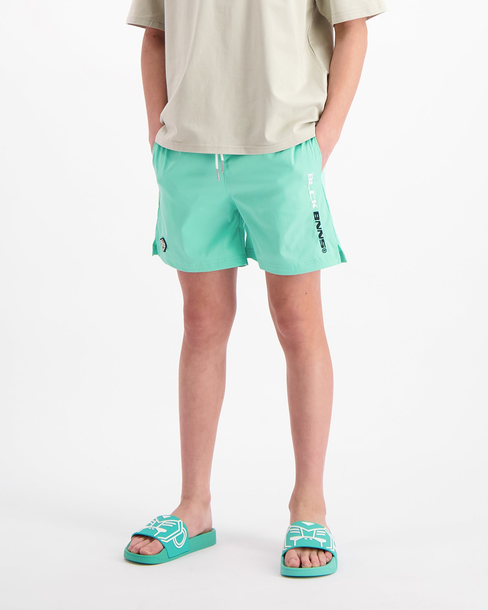 KIDS LUCK SWIMSHORTS | Grün