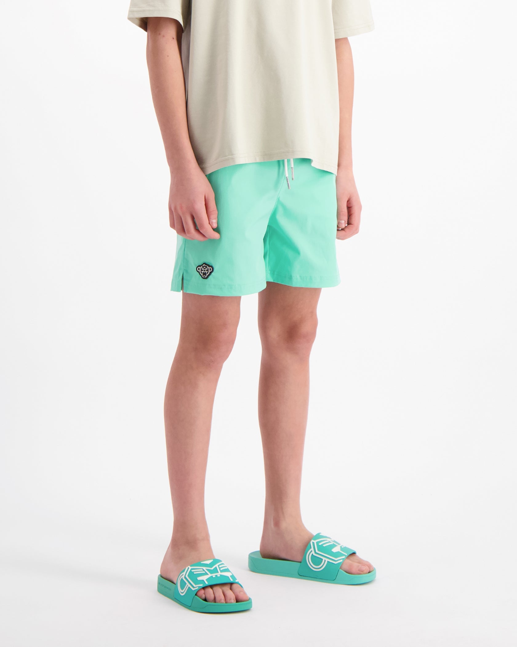 KIDS LUCK SWIMSHORTS | Grün
