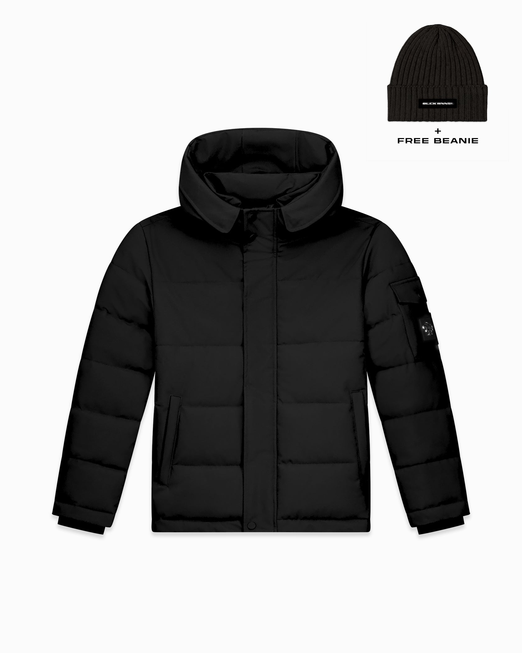 KINDER PLATE JACKE | SCHWARZ