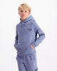 KIDS PLATE HOODIE | Blau