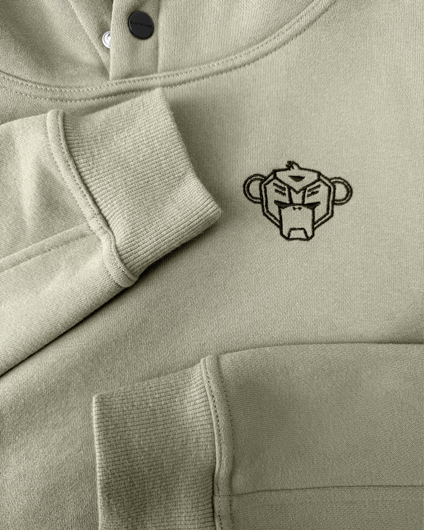 KIDS PLATE HOODIE | Grün