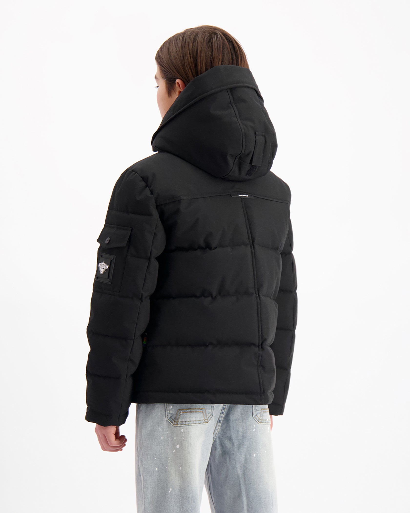 KINDER PLATE JACKE | SCHWARZ