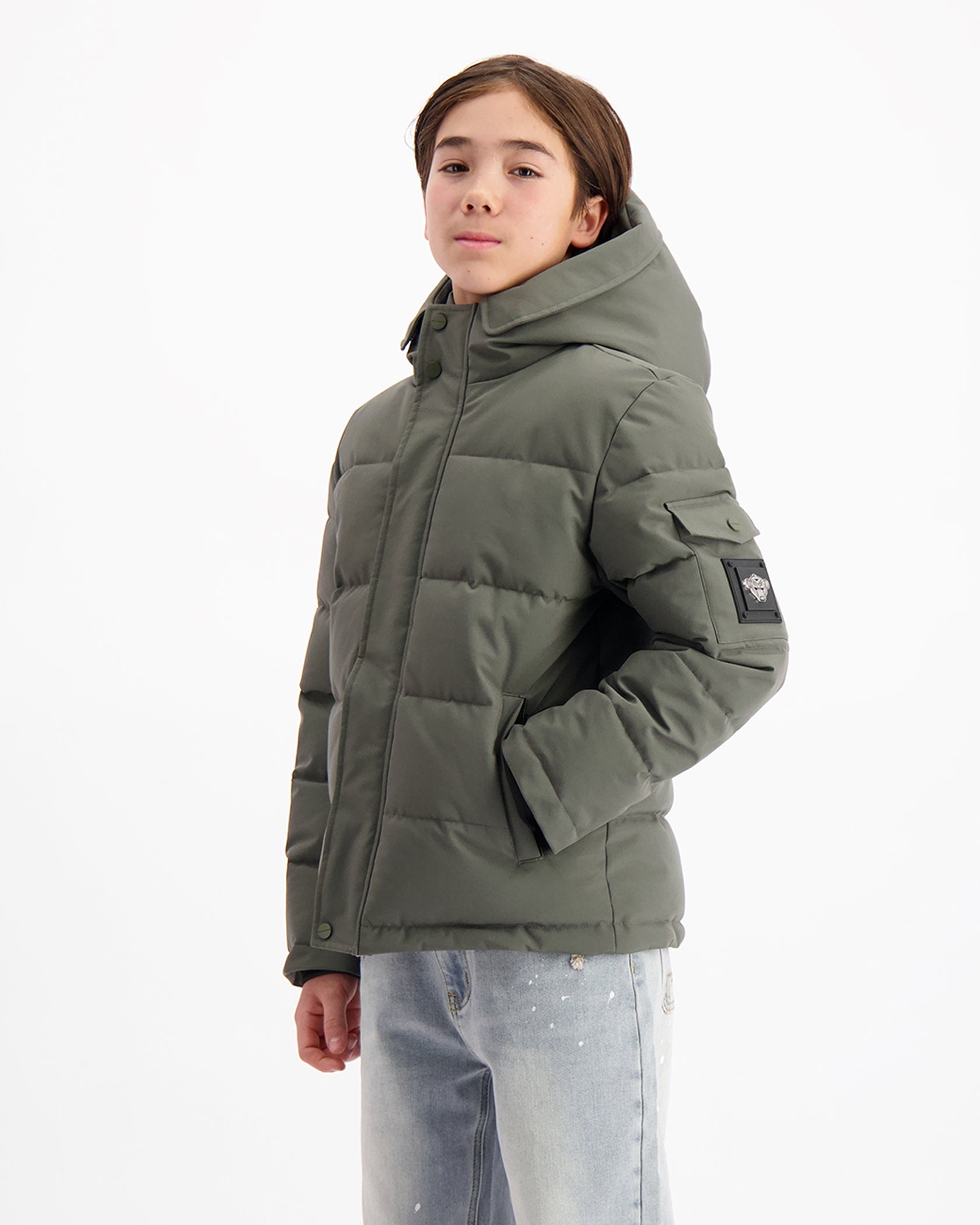 KIDS PLATE JACKET | Grün