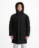 KIDS PLATE PARKA JACKET | Schwarz