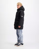 KIDS PLATE PARKA JACKET | Schwarz