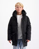 KIDS PLATE PARKA JACKET | Schwarz