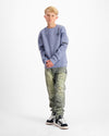 KIDS PLATE SWEATER | Blau