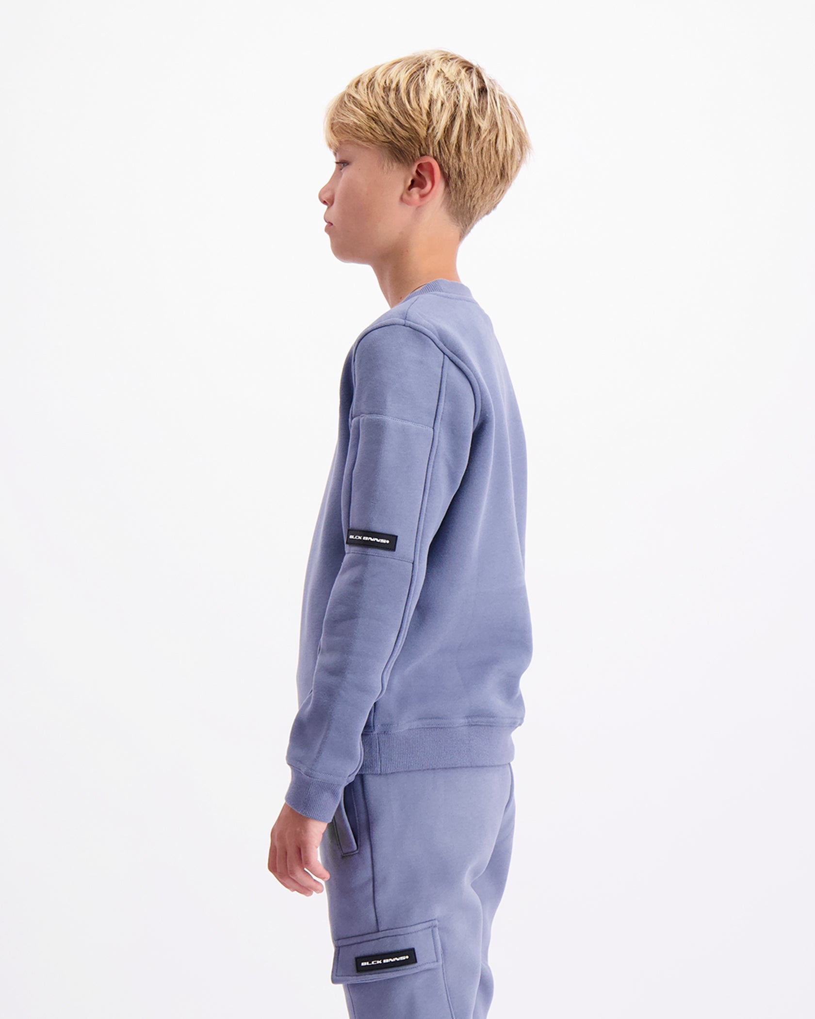 KIDS PLATE SWEATER | Blau