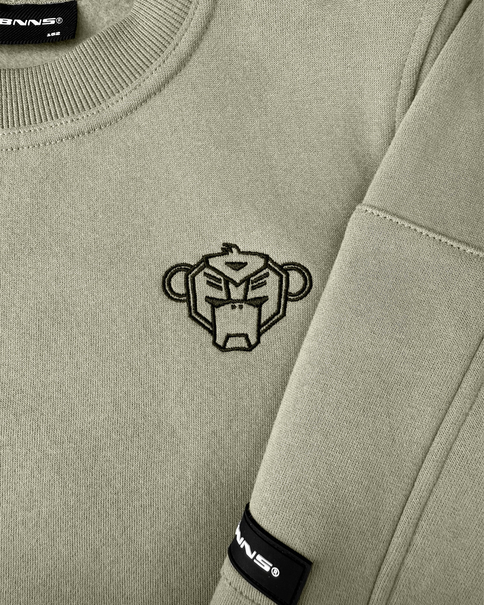 KIDS PLATE SWEATER | Grün