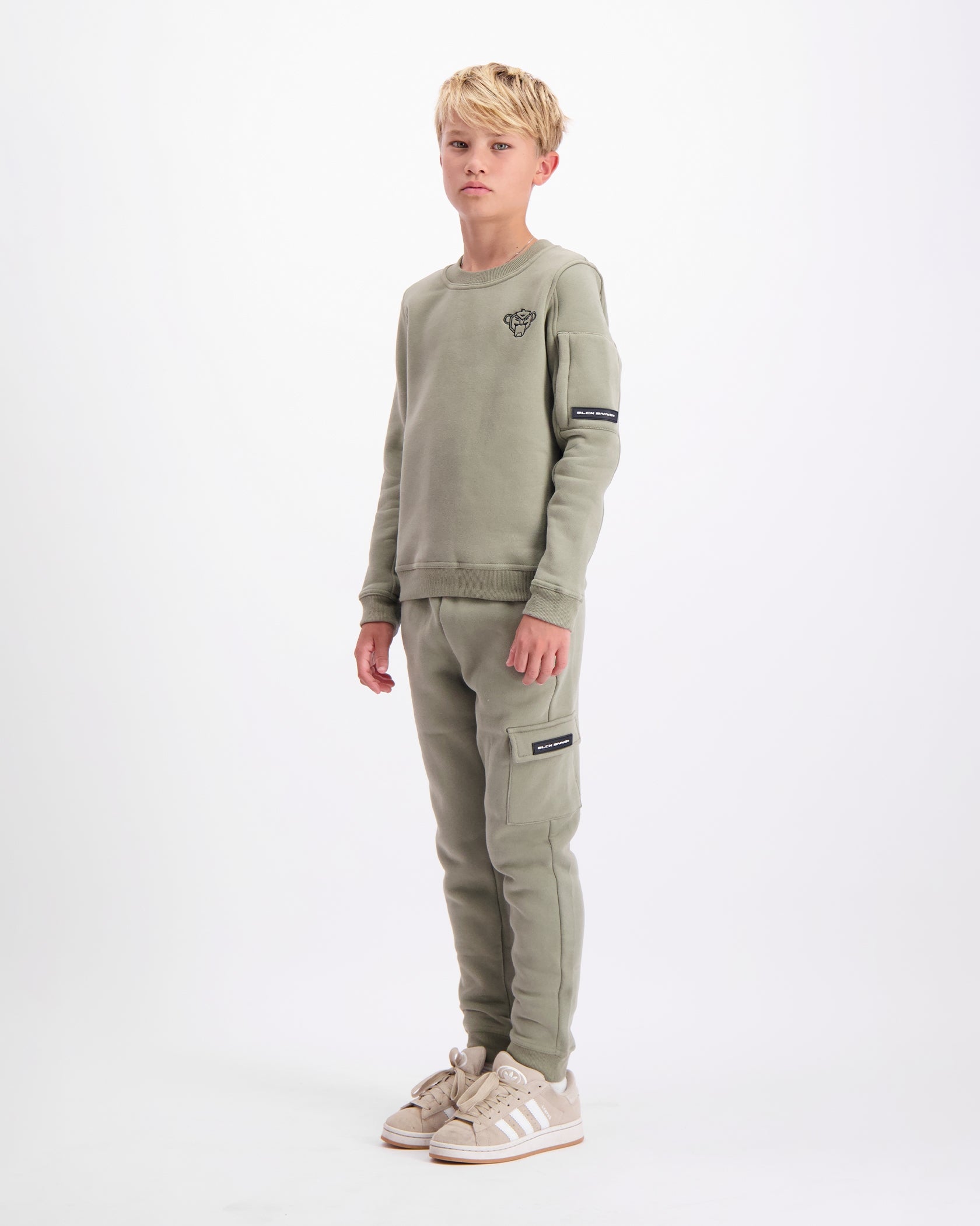 KIDS PLATE SWEATER | Grün