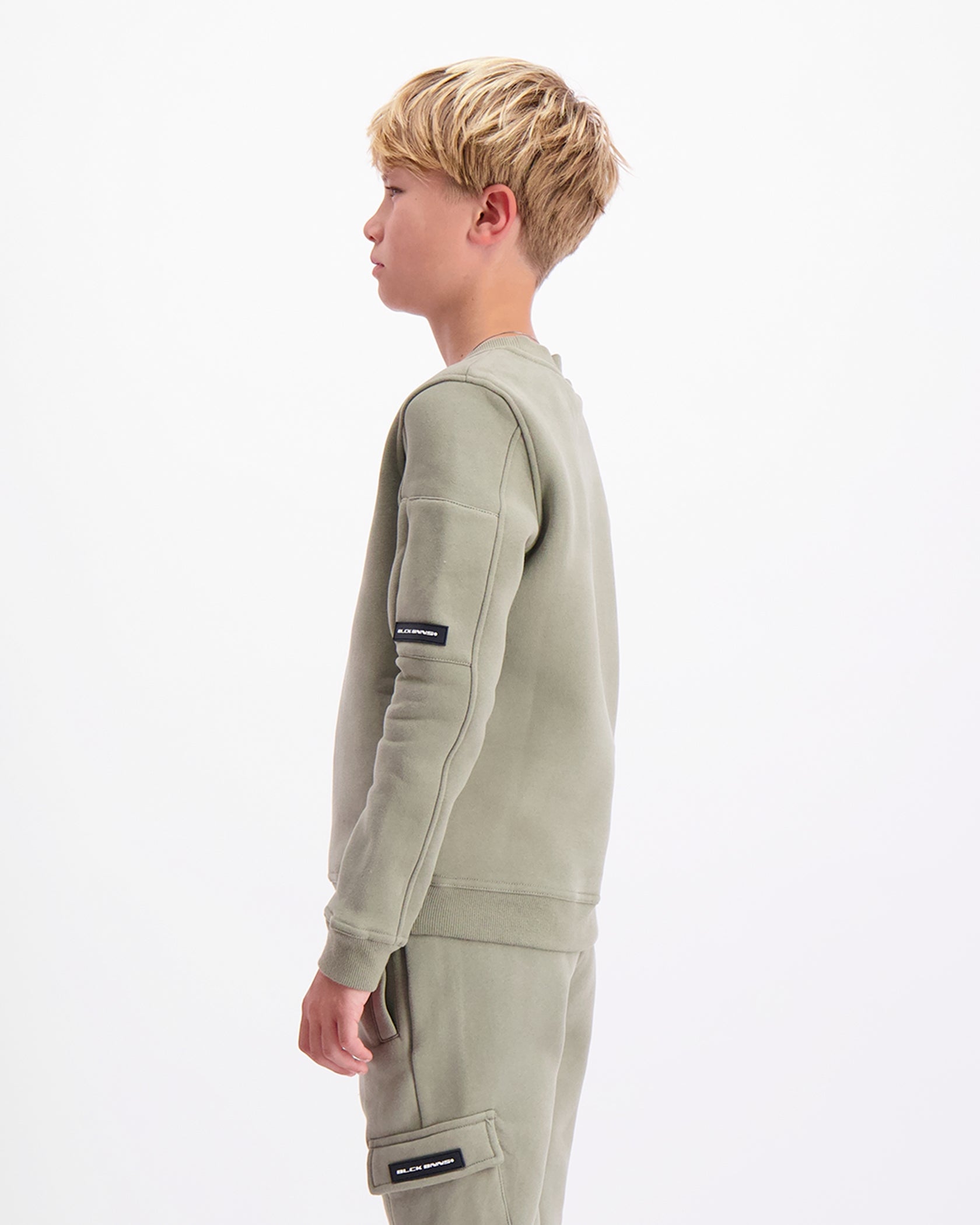 KIDS PLATE SWEATER | Grün