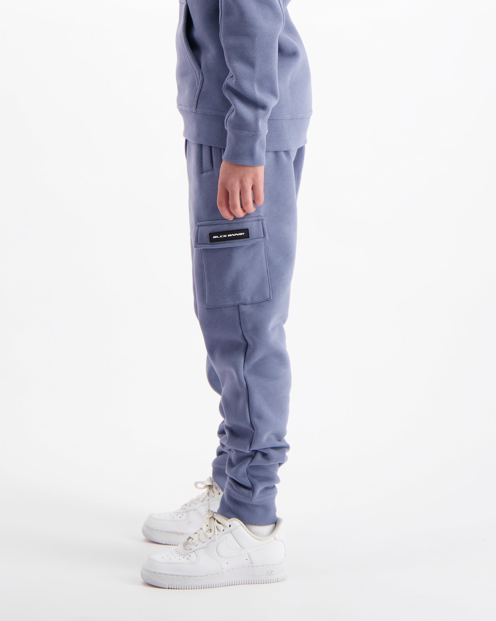 KIDS PLATE SWEATPANTS | Blau