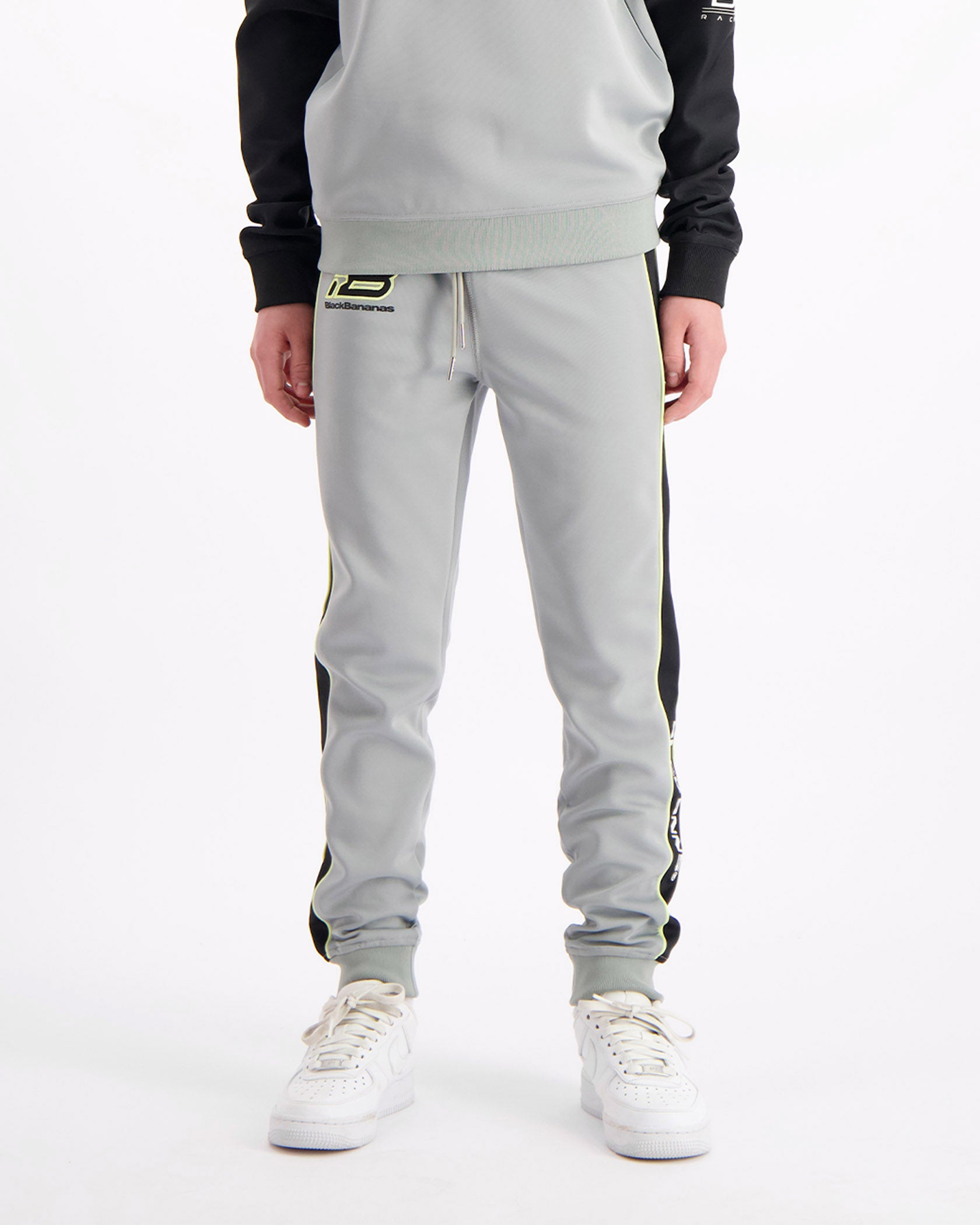 KIDS RACE TRACKPANTS | Grau
