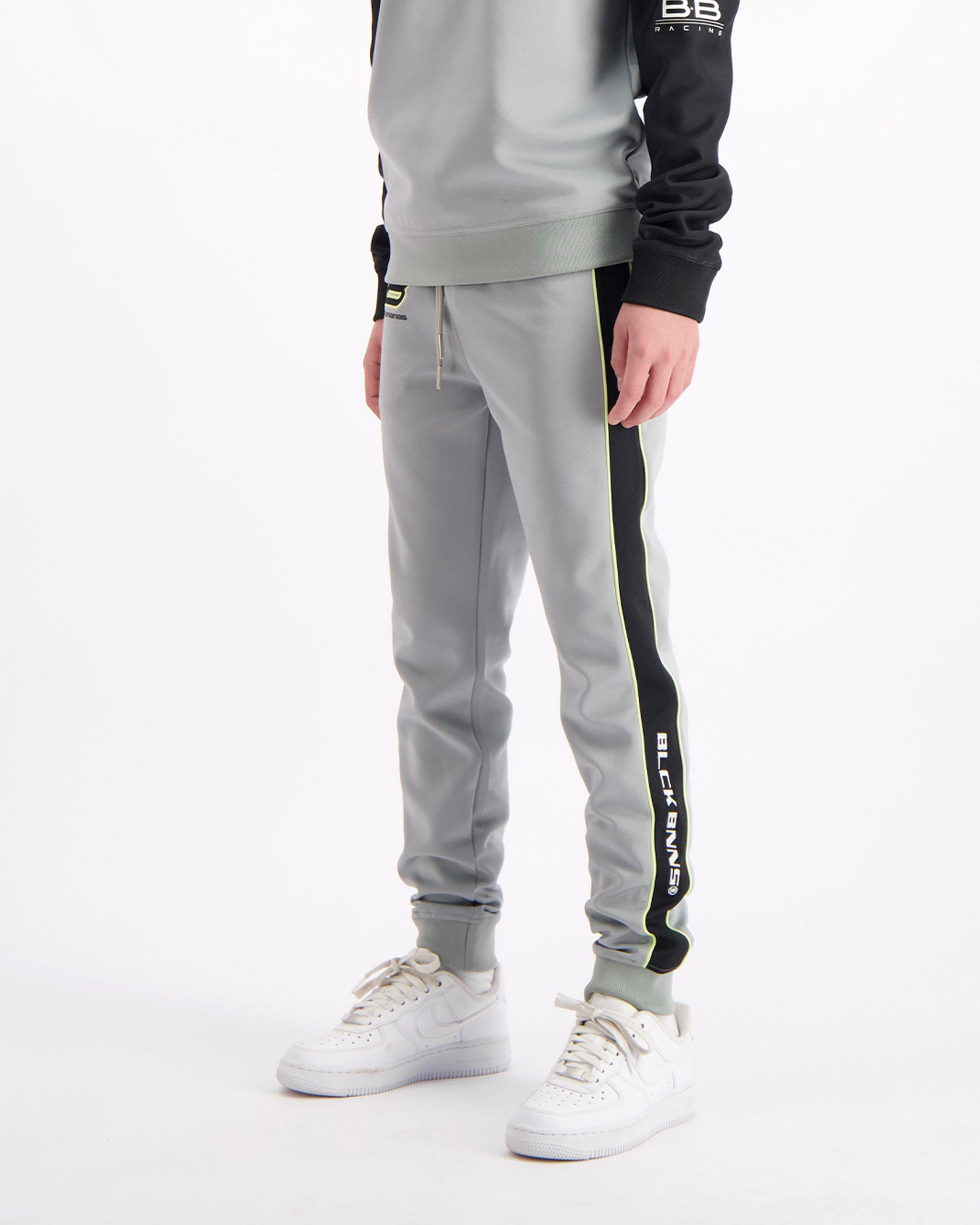 KIDS RACE TRACKPANTS | Grau