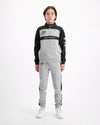 KIDS RACE TRACKSUIT | Grau