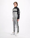 KIDS RACE TRACKSUIT | Grau