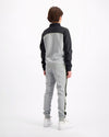 KIDS RACE TRACKSUIT | Grau