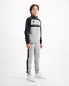 KIDS RACE TRACKSUIT | Grau