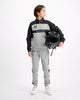 KIDS RACE TRACKPANTS | Grau