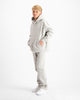 KIDS RIPPED MONOGRAM HOODIE | Grau