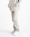 KIDS RIPPED MONOGRAM SWEATPANTS | Grau