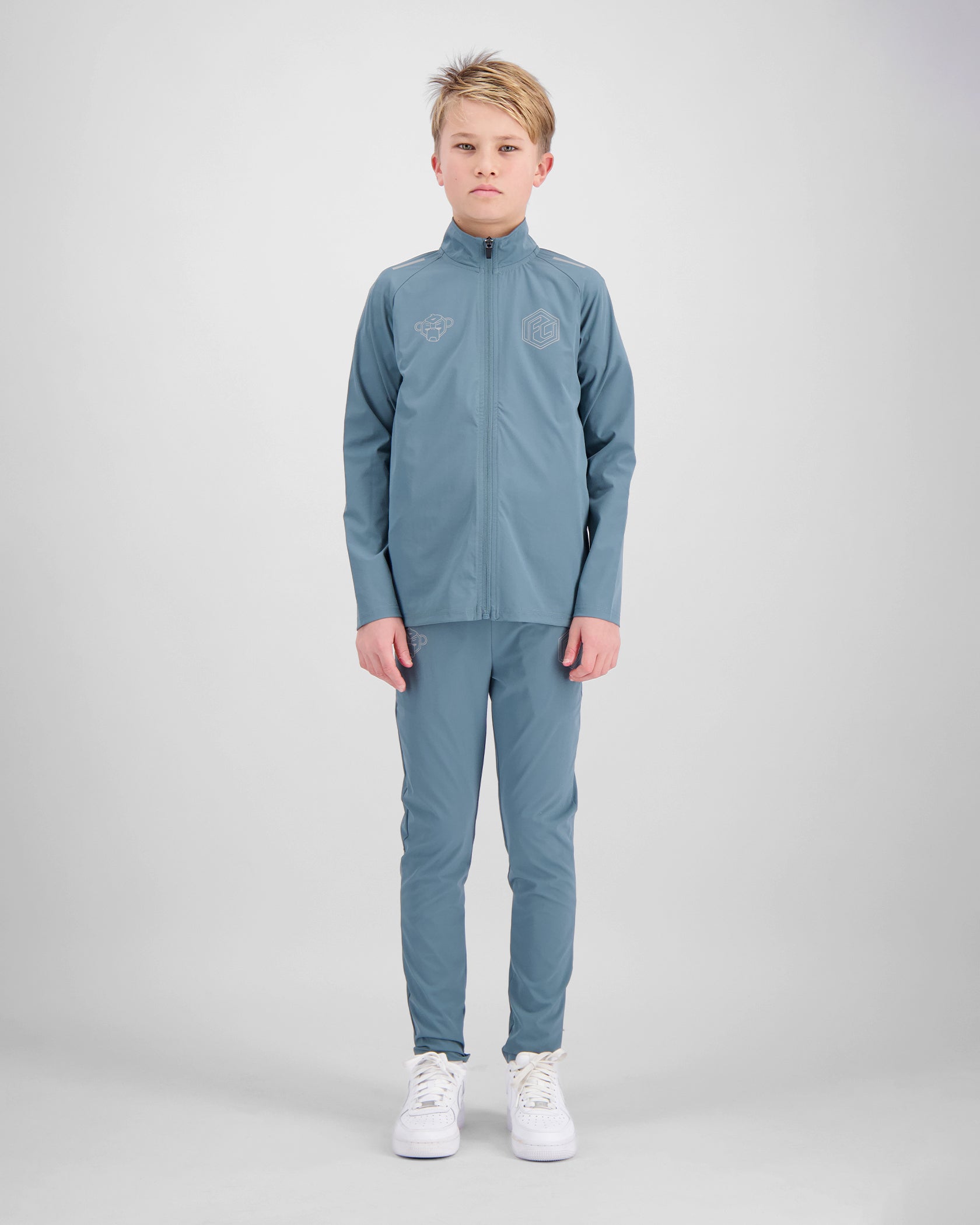 KINDER-TRACKSUIT „SHIELD“ | Mintgrün